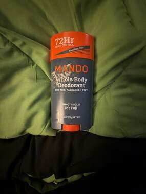 Mando Whole Body Deodorant Smooth Solid Mt Fuji 2.6 oz Stick